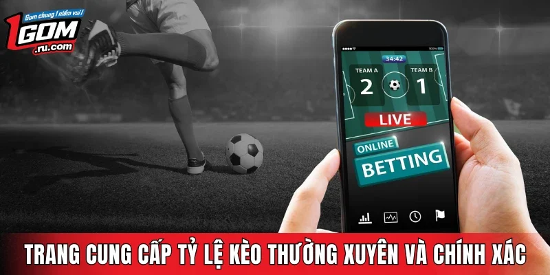 Trang cung cấp tỷ lệ kèo thường xuyên và chính xác