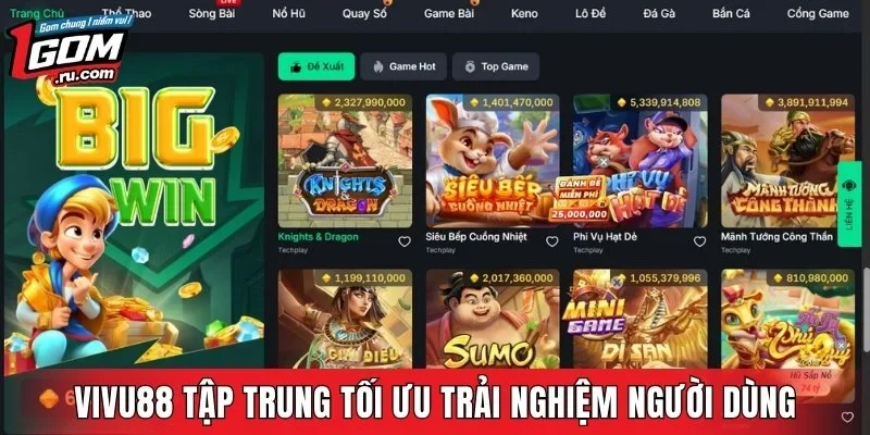 VIVU88 tập trung tối ưu trải nghiệm người dùng